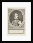 Portrait of Dirk van Bronckhorst Batenburg by Hendrick Goltzius