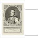 Portrait of Dirk van Bronckhorst Batenburg by Hendrick Goltzius