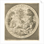 Sixth day of creation: God creates the animals and Adam and Eve by Maerten de Vos