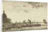 Harbour View of the Old Hooft Rotterdam by Hendrik Kobell