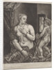 Venus and Cupid with a mirror by Anonymous