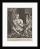 Venus and Cupid with a mirror by Anonymous