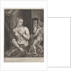 Venus and Cupid with a mirror by Anonymous