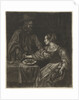 Man and woman with a jug by Jan de Groot
