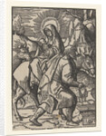 Flight into Egypt by Jacob Cornelisz van Oostsanen