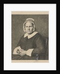 Portrait of the grandmother of Ferdinand Leenhoff by Ferdinand Leenhoff