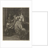 Music making people around a table by Jan van Somer
