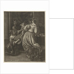 Music making people around a table by Jan van Somer