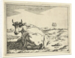 Lying cow by Paulus Potter