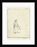 Beggar with child by Louis Bernard Coclers