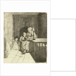 Mother teaching her son by Louis Bernard Coclers