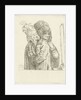 A man and a woman dressing in front of the mirror by Louis Bernard Coclers