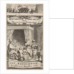 Title page for F. Ridderus Historical sterf-huys by Johannes Borstius