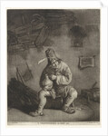 Man with a beer jug by Isaac van Ostade