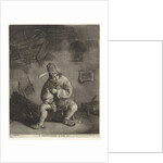 Man with a beer jug by Isaac van Ostade