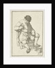 Seated farmer with pitcher by Cornelis Ploos van Amstel