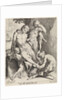 Oreaden removing a thorn from the foot of a satyr by Harmen Jansz Muller
