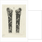 Two knife handles by Michiel le Blon