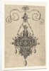 Pendant which a goddess with laurel by Philips Galle