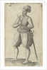 A soldier flutist by Abraham de Bruyn
