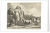 Jacob kisses Rachel at the well by Joannes Meyssens