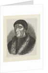 Portrait of Laurens Jansz. Coster by Joseph Hartogensis