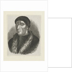 Portrait of Laurens Jansz. Coster by Joseph Hartogensis