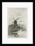 The fisherman by Fredericus Jacobus van Rossum du Chattel