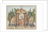 Destruction of the old Constitution, decoration on the Butter Market, Botermarkt, 1795 by Johannes Roelof Poster