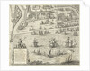 Map of Amsterdam (leaf left), 1625 by Balthasar Florisz. van Berckenrode