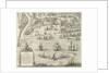 Map of Amsterdam (leaf left), 1625 by Balthasar Florisz. van Berckenrode
