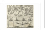 Map of Amsterdam (leaf left), 1625 by Balthasar Florisz. van Berckenrode