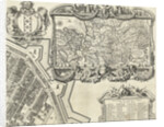 Map of Amsterdam (leaf right), 1625 by Balthasar Florisz. van Berckenrode