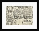 Map of Amsterdam (leaf right), 1625 by Balthasar Florisz. van Berckenrode