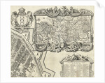 Map of Amsterdam (leaf right), 1625 by Balthasar Florisz. van Berckenrode