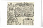 Map of Amsterdam (leaf right), 1625 by Balthasar Florisz. van Berckenrode