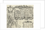 Map of Amsterdam (leaf right), 1625 by Balthasar Florisz. van Berckenrode
