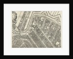 Map of Amsterdam (leaf top center), 1625 by Anonymous