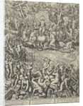 Last Judgment, Barbara van den Broeck by Hendrick Hondius