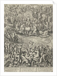 Last Judgment, Barbara van den Broeck by Hendrick Hondius