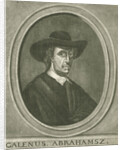Portrait of Abraham Galen by Anna Maria van Schurman