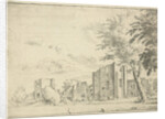 Ruin of castle Brederode by Dirck de Bray