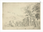 Ruin of castle Brederode by Dirck de Bray