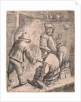 Four farmers in fire by Anonymous