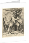 The choleric temperament (the fire element) by Jacob de Gheyn II