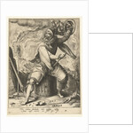 The choleric temperament (the fire element) by Jacob de Gheyn II