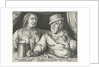 Drinking man and woman by Assuerus van Londerseel
