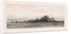 Cityscape with meadows in the foreground by Elias Stark