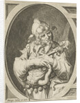 Jester with fool's cap on the head by Jacob de Gheyn II