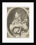 Jester with fool's cap on the head by Jacob de Gheyn II